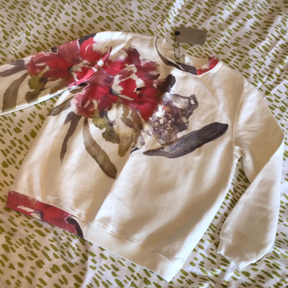 Zara Girls Soft Collection Sweatshirt - EUC